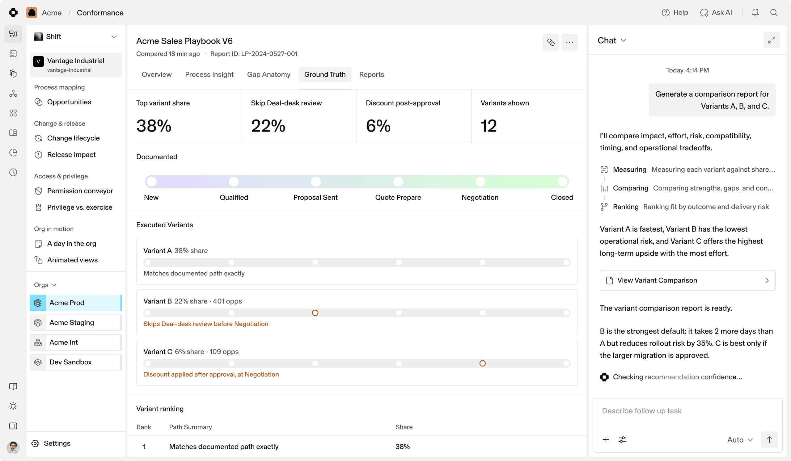 Laminar Shift — audit record